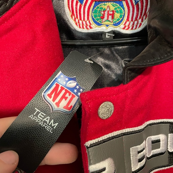 Xo x NFL SuperBowl Varsity Jacket - Picture 4 of 7